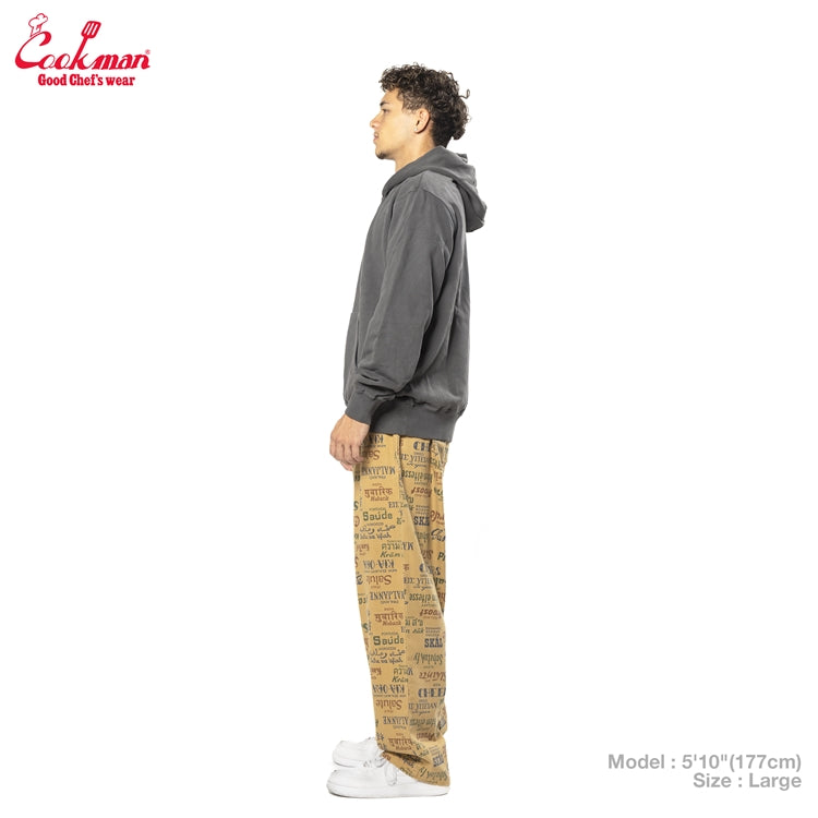 Cookman Chef Pants Semiwide -  Washed Duck Canvas Cheers
