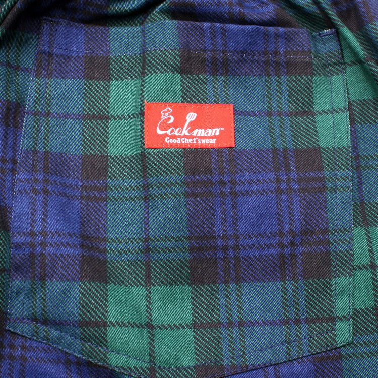 Chef Short Pants - Black Watch Plaid