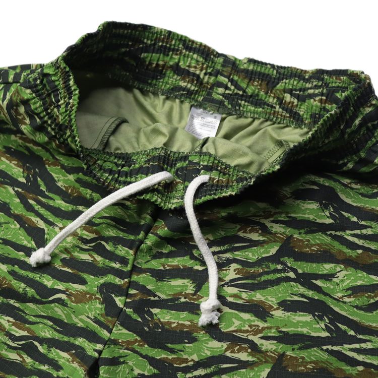 Cookman Chef Short Pants - Ripstop : Tiger Camo Green