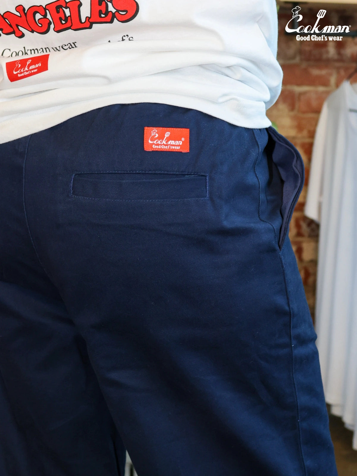 Heritage Wide Pants Heavy Twill - Navy