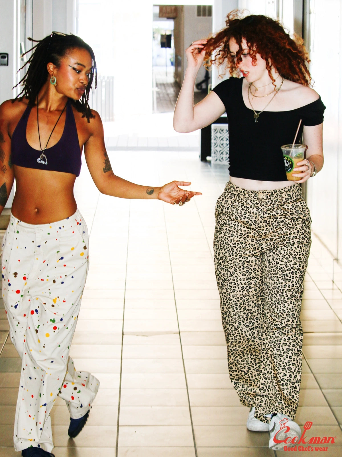Lucy Pants - Leopard : Beige