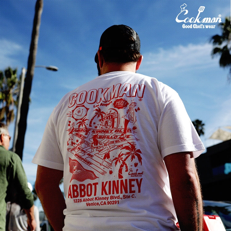 Cookman Tees - Abbot Kinney Street : White