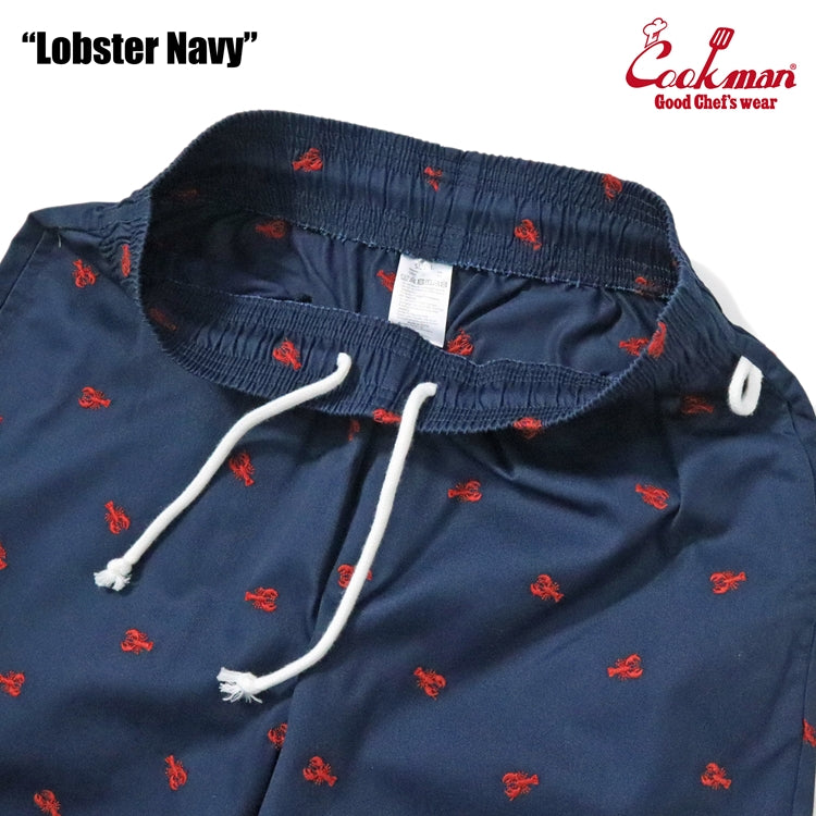 Cookman Embroidery Chef Pants -  Lobster : Navy