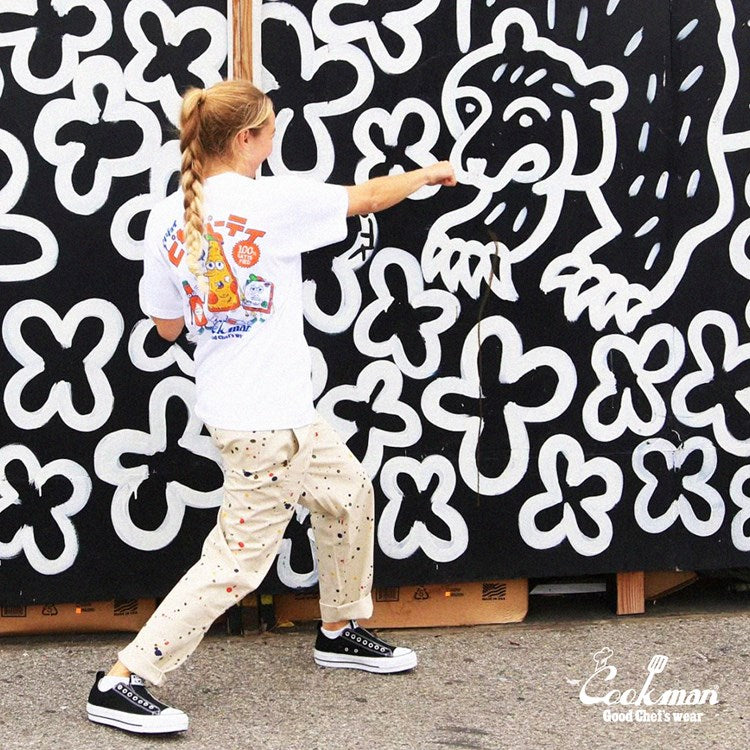 Cookman Chef Pants - Sauce Splash : Beige