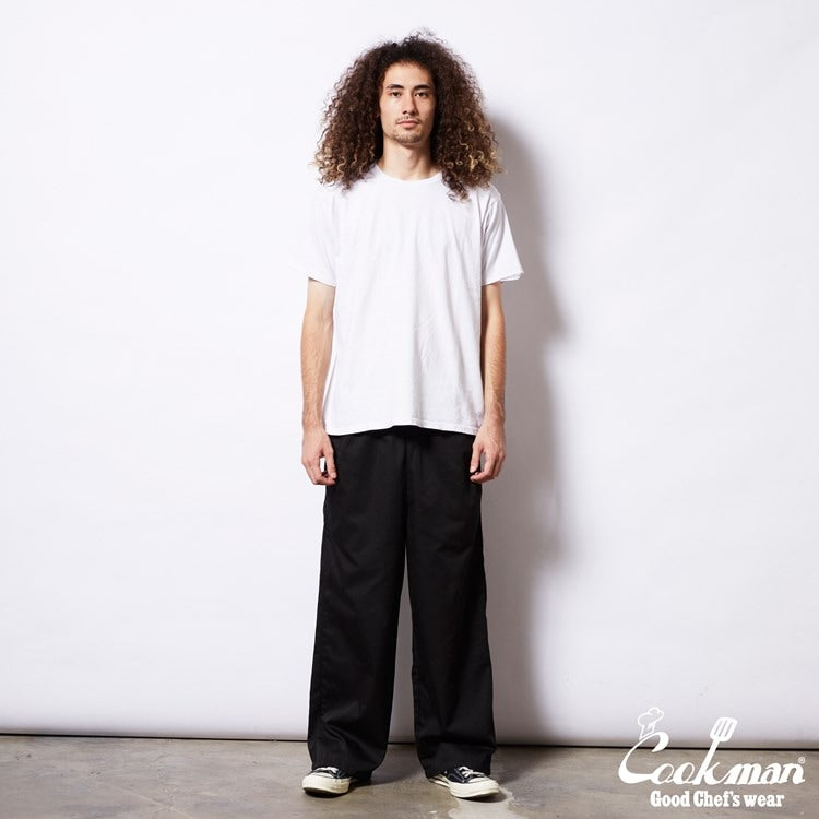 Cookman Wide Chef Pants - Black