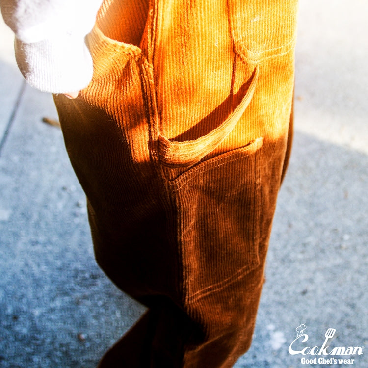 Cookman Carpenter's Pants : Corduroy - Brown