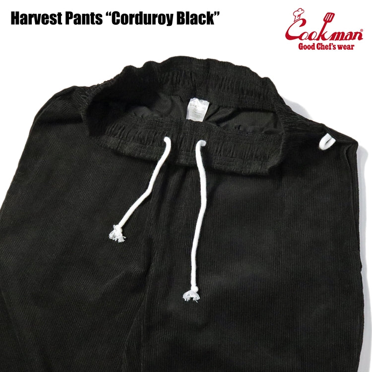 Cookman Harvest Pants - Corduroy : Black