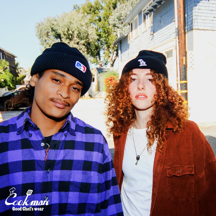 Cookman Beanie - Chef Hat LA : Black