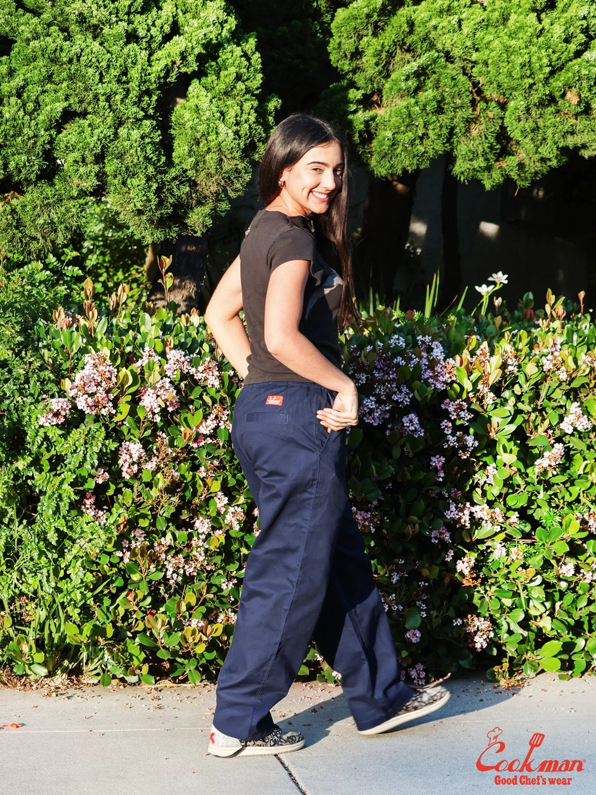 Heritage Wide Pants Heavy Twill - Navy