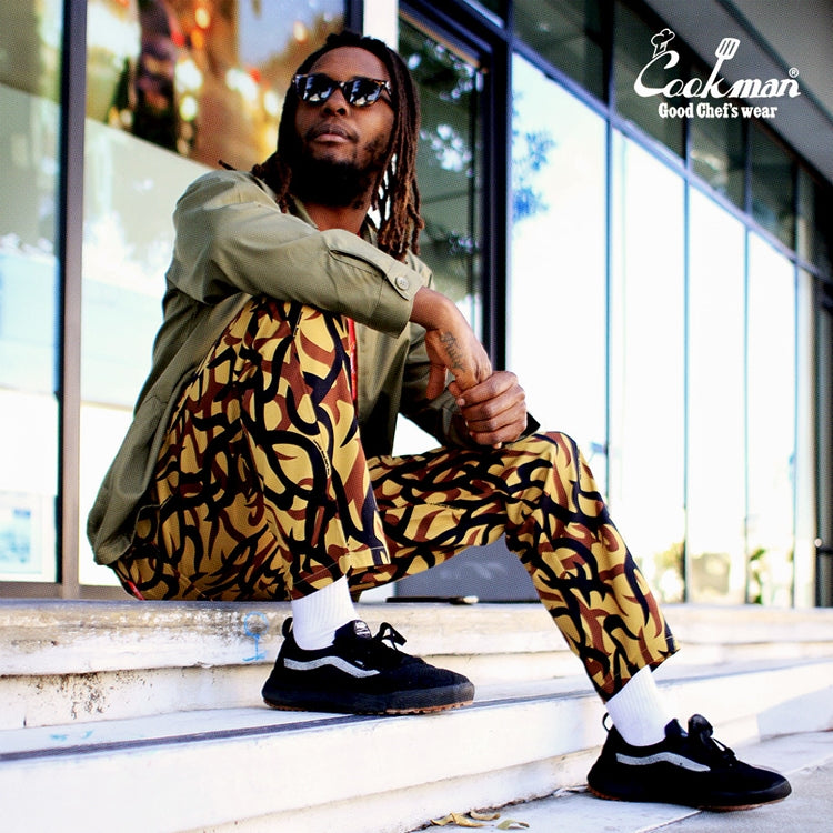 Chef Pants - Tribal Camo : Beige