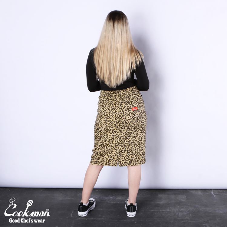 Cookman Baker's Skirt - Leopard