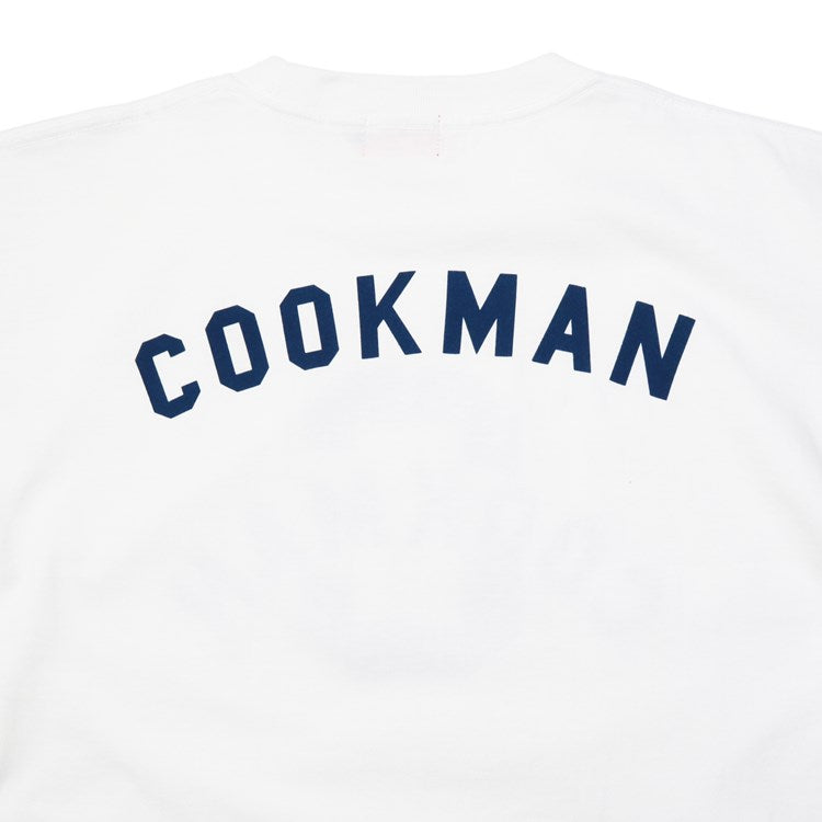 Cookman Tees - Flock Arch : White