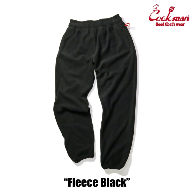 Cookman Chef Pants - Fleece : Black