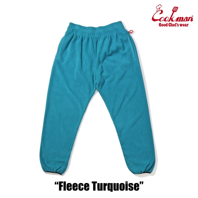 Cookman Chef Pants - Fleece : Turquoise