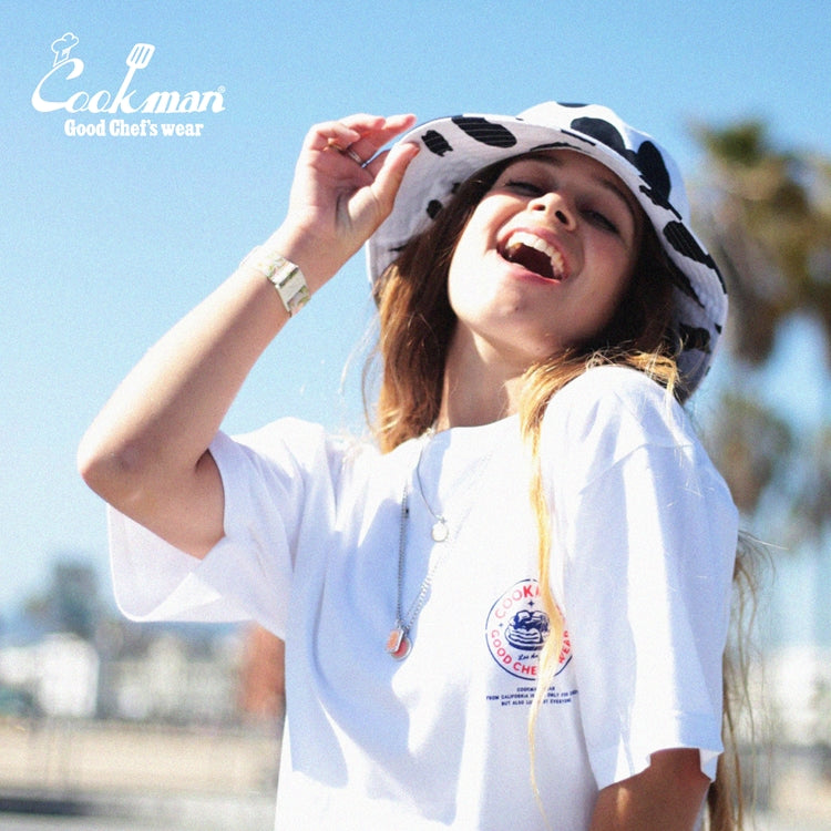 Cookman Bucket Hat - Cow White