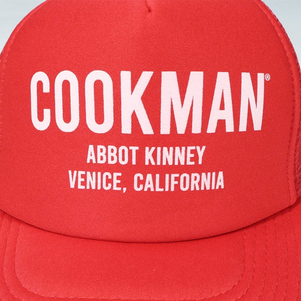 Cookman  Mesh Cap - Abbot Kinney : Tomato