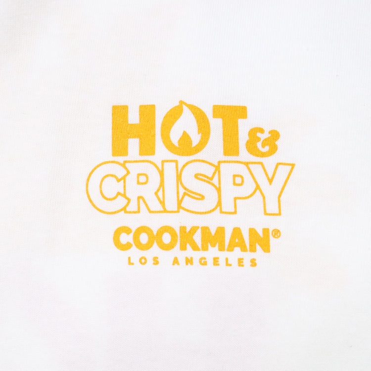 Cookman Long Sleeve Tees - French Fries : White