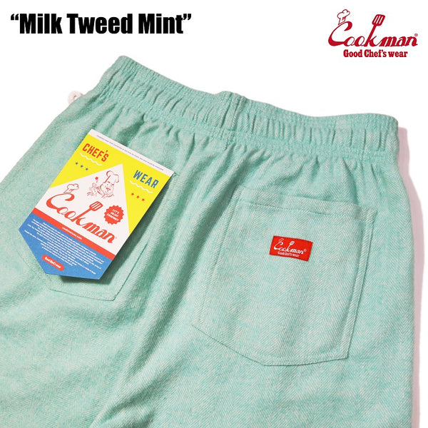 Cookman Chef Pants - Milk Tweed : Mint