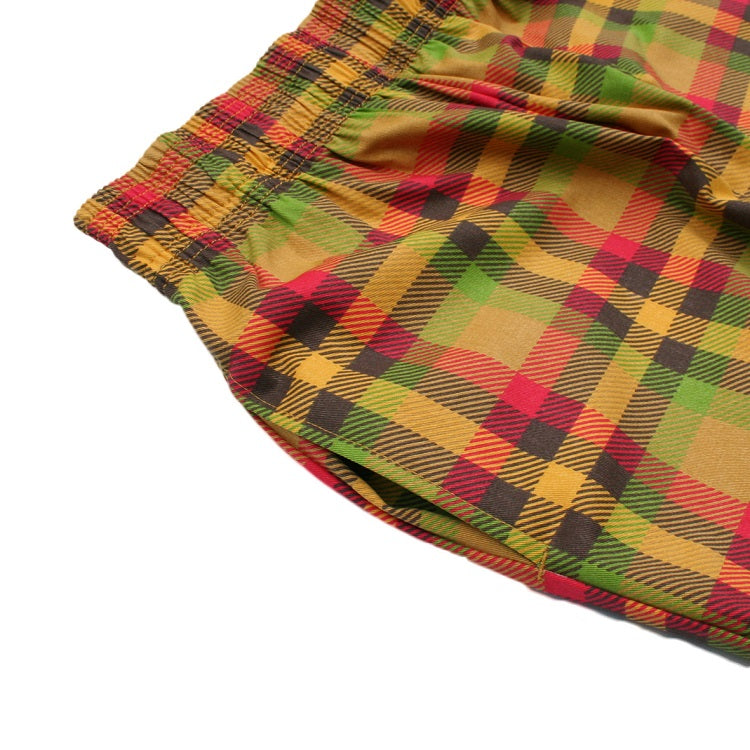 Cookman Chef Short Pants - Burger Plaid