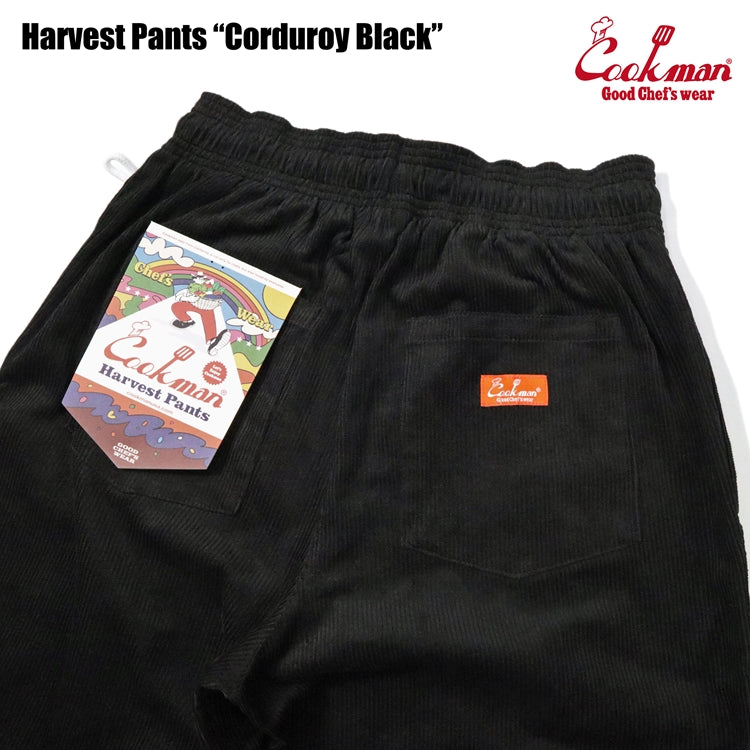 Cookman Harvest Pants - Corduroy : Black