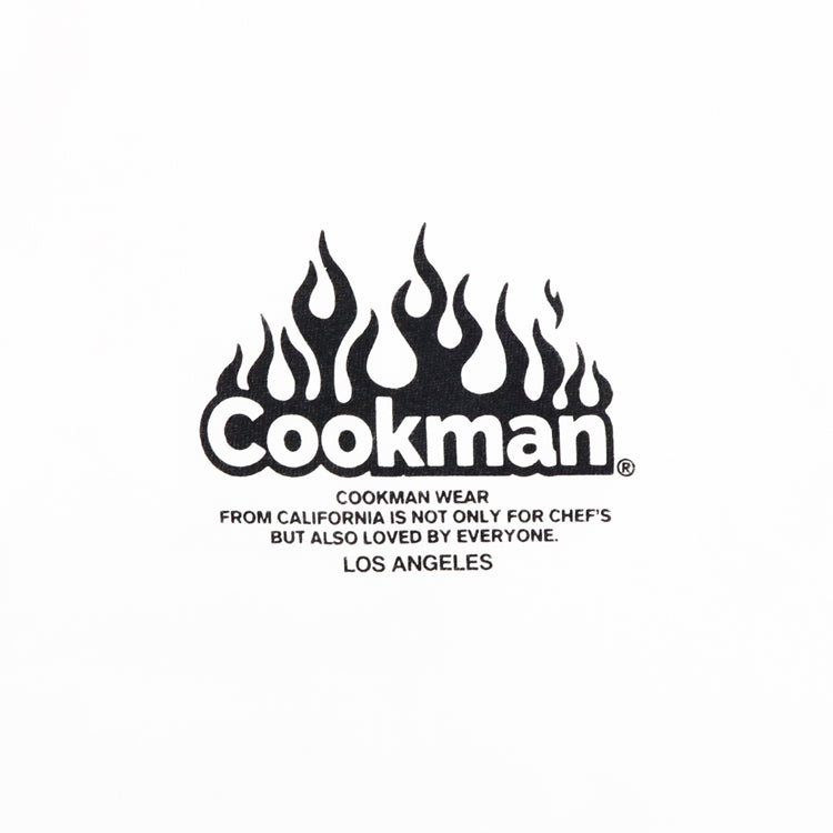 Cookman Long Sleeve Tees - Grill : White