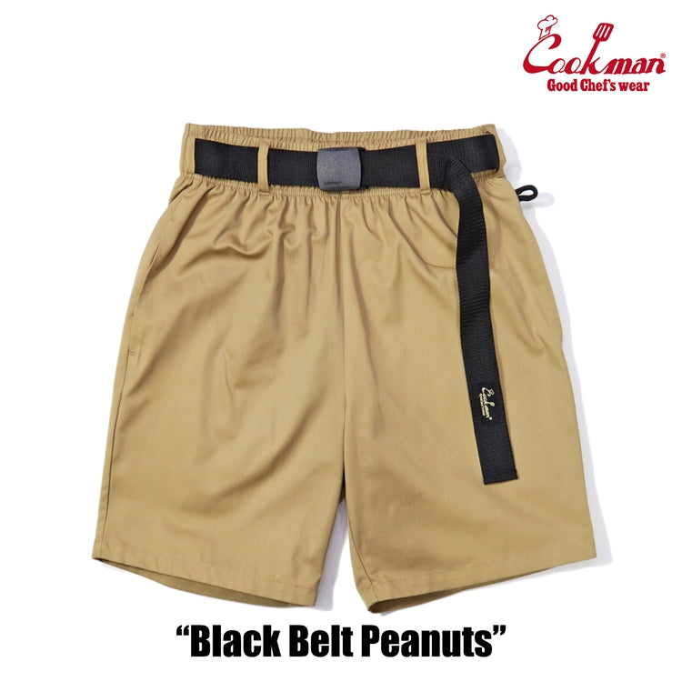 Cookman Chef Short Pants - Black Belt : Peanuts