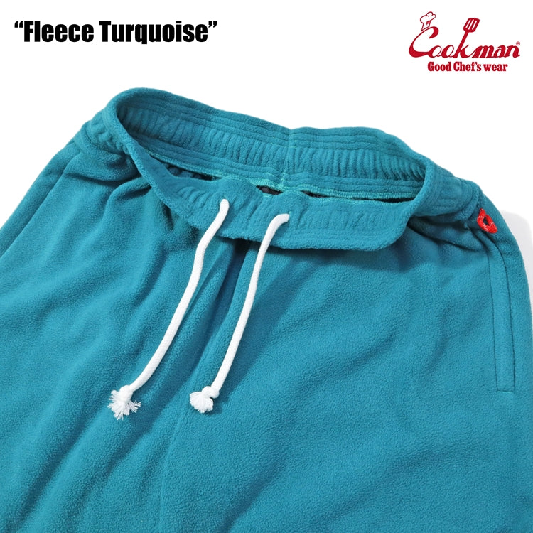 Cookman Chef Pants - Fleece : Turquoise