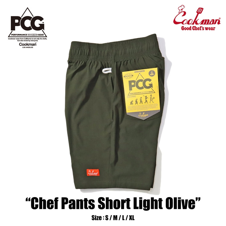 Chef Short Pants Light : Olive