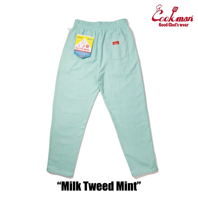 Cookman Chef Pants - Milk Tweed : Mint