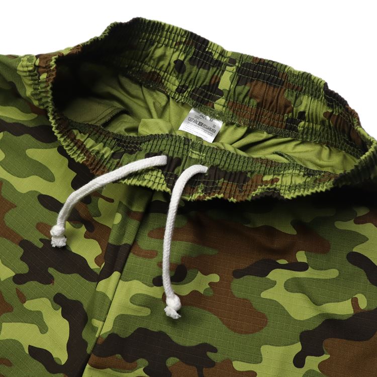 Cookman Chef Short Pants - Ripstop : Woodland Camo Green