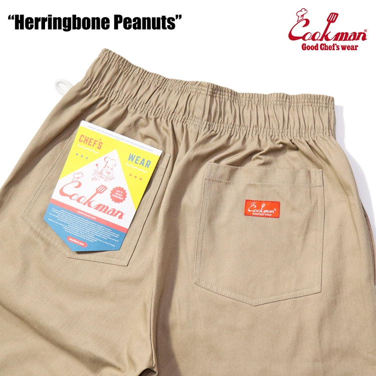 Cookman Chef Pants - Herringbone : Peanuts