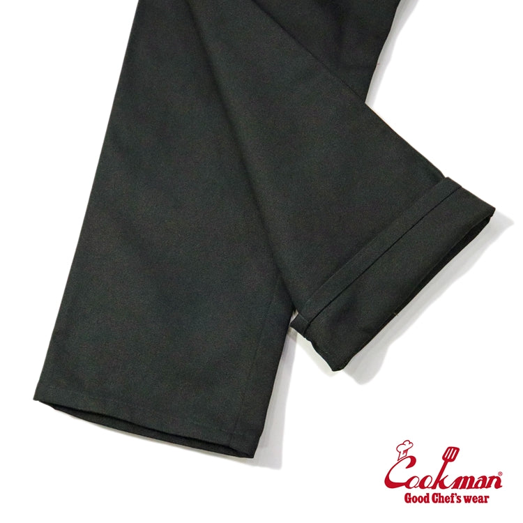 Cookman Chef Pants Semiwide - Duck Canvas : Black