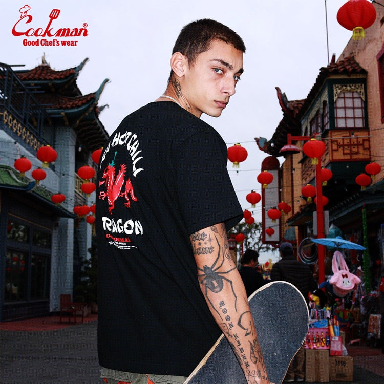 Cookman Tees - Chili Dragon : Black