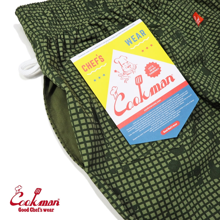 Cookman Chef Pants - Sauce Splash Camo : Olive