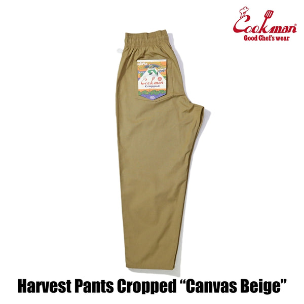 Cookman Harvest Pants Cropped Canvas - Beige