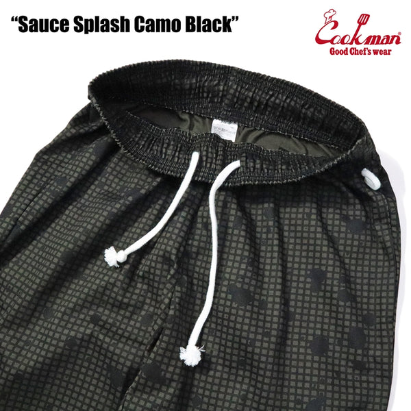 Cookman Chef Pants - Sauce Splash Camo : Black