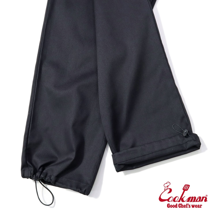 Cookman Chef Pants Semiwide - Black Belt : Black