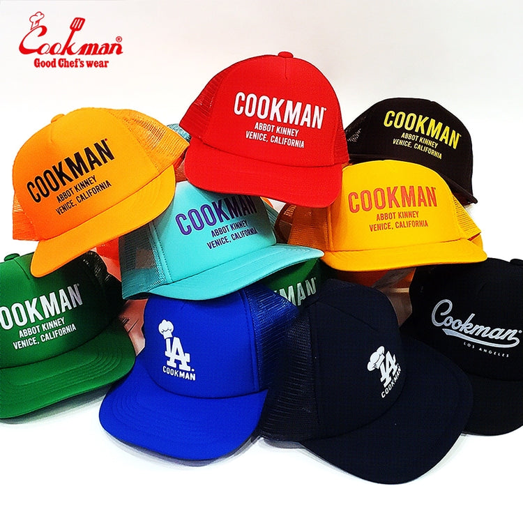 Cookman  Mesh Cap - Chef Hat LA : Blue