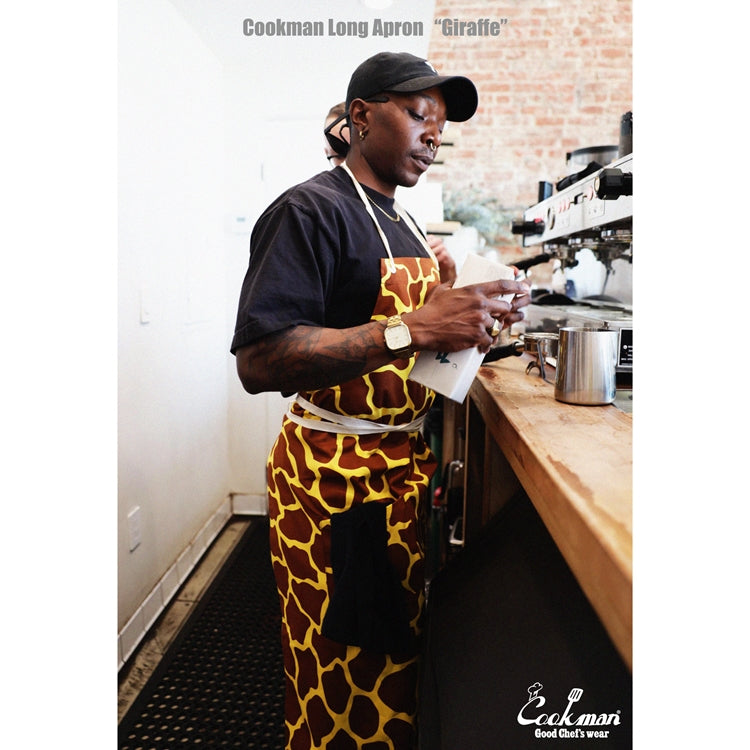 Cookman Long Apron - Giraffe