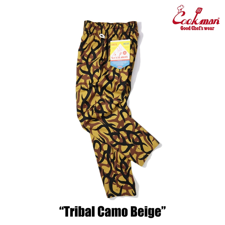Chef Pants - Tribal Camo : Beige