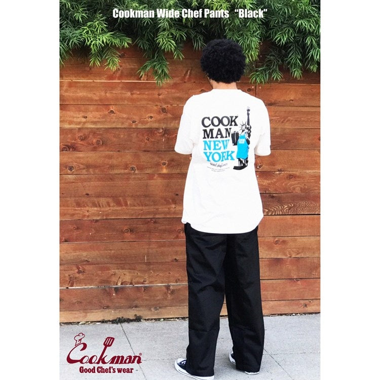 Cookman Wide Chef Pants - Black