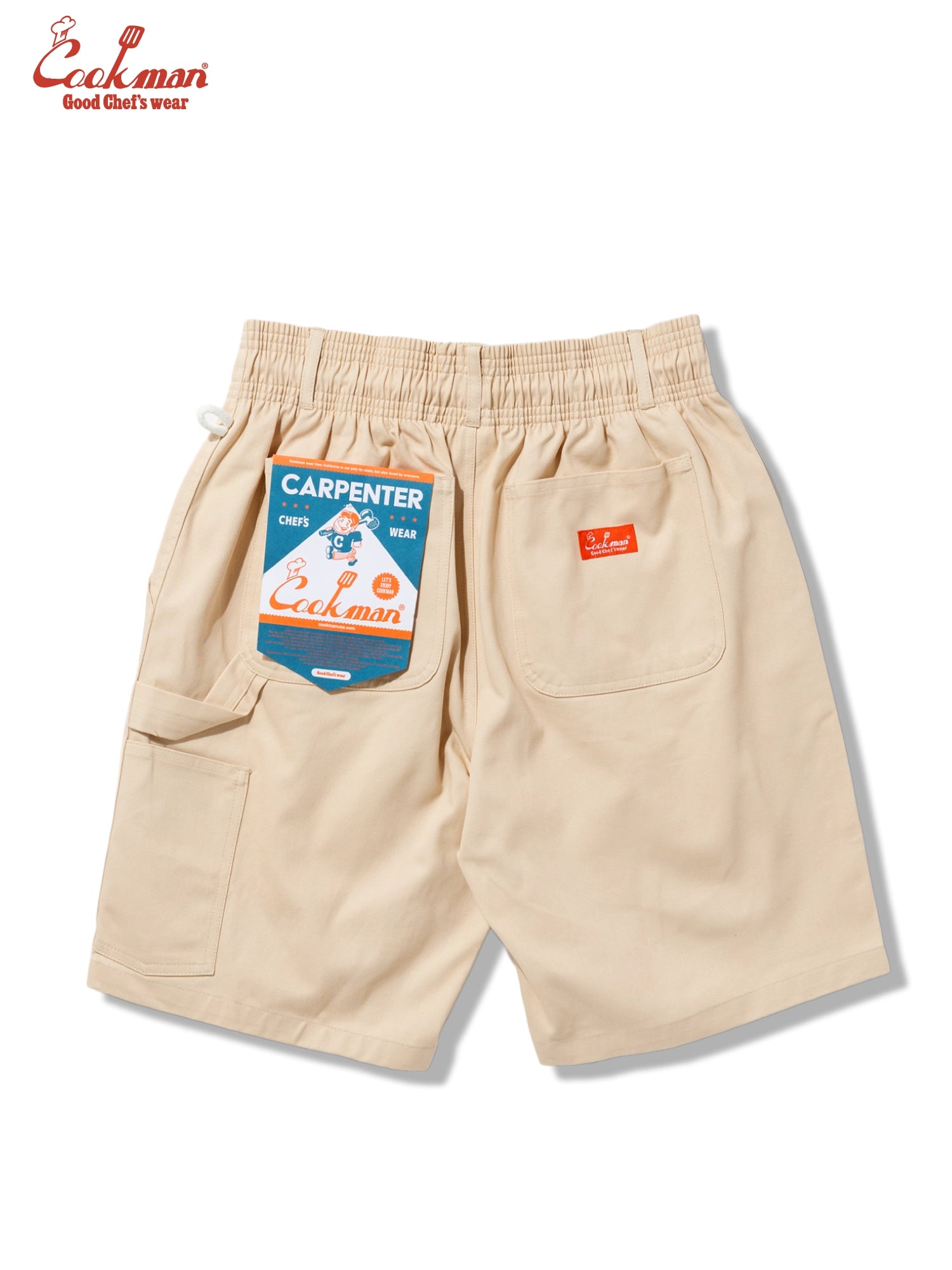 Carpenter's Pants Short : Heavy twill - Cream