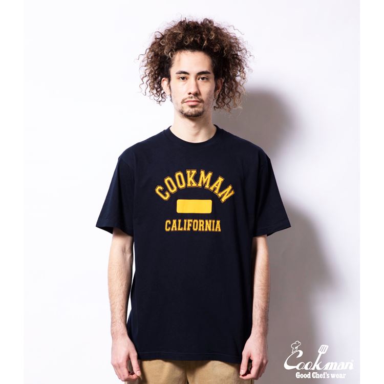 Cookman Tees - Flock Team Logo : Navy