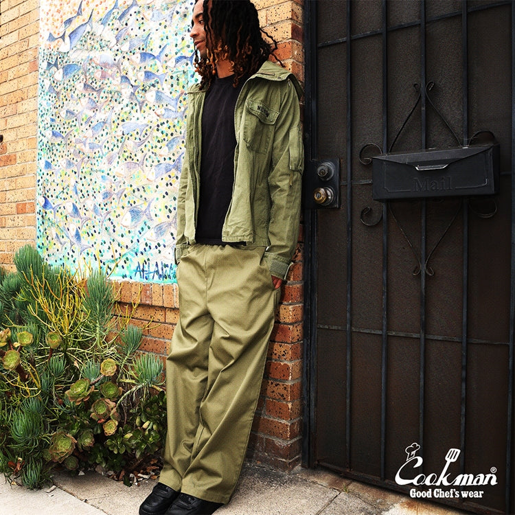 Cookman Wide Chef Pants - Olive