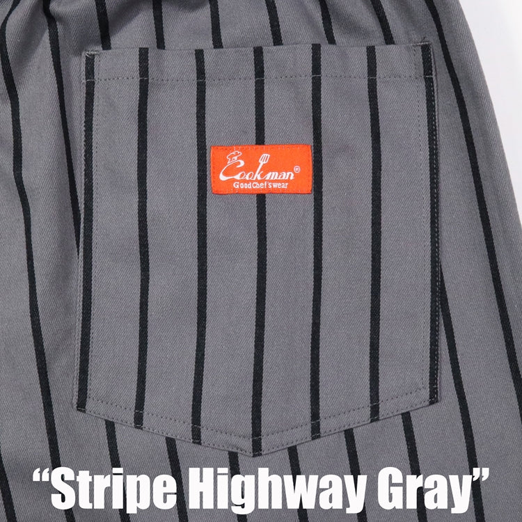 Cookman Chef Pants - Stripe : Highway Gray