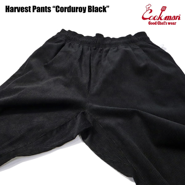 Cookman Harvest Pants - Corduroy : Black