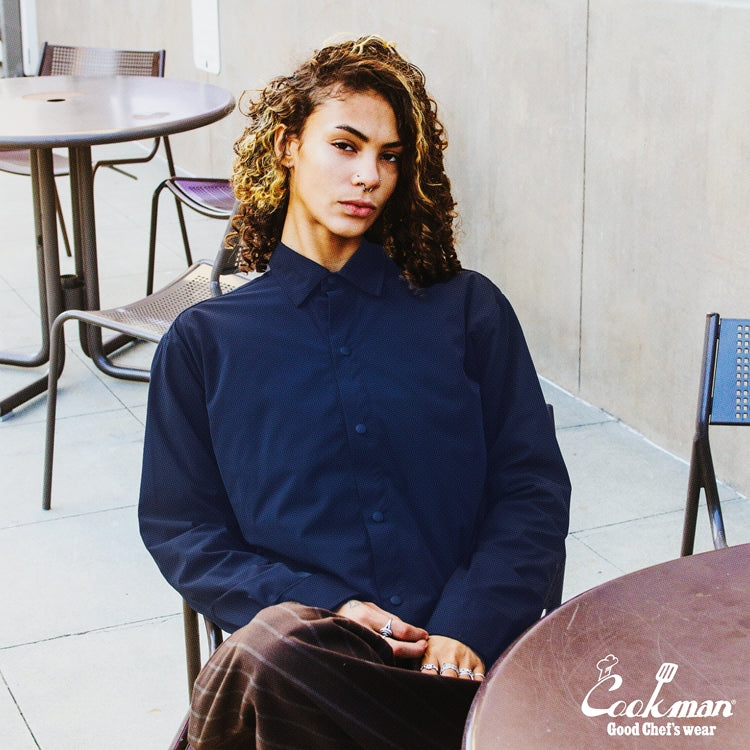 Cookman Work Shirts Long Sleeve - Navy