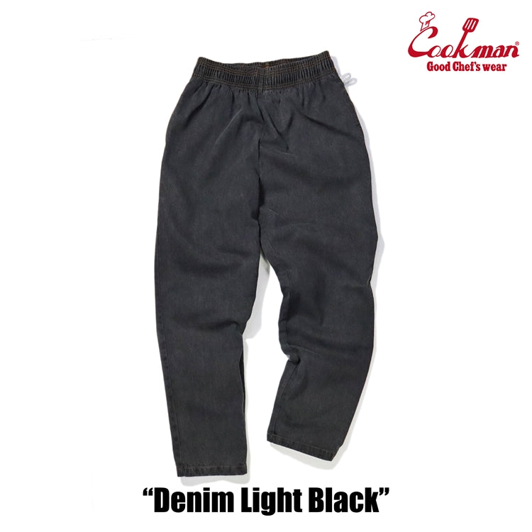 Cookman Chef Pants - Denim : Light Black