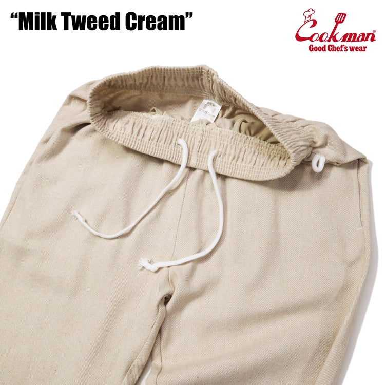 Cookman Chef Pants - Milk Tweed : Cream