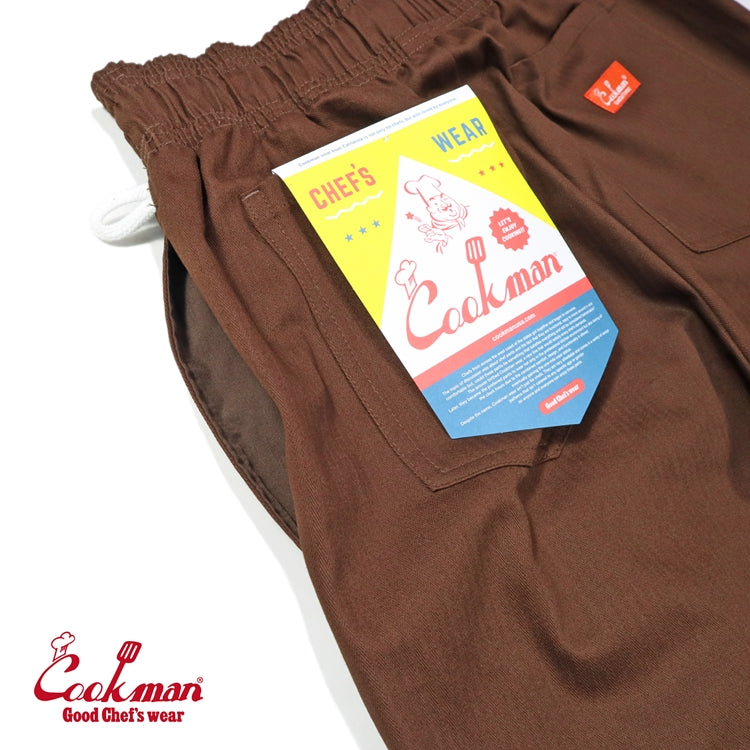 Cookman Chef Pants - Herringbone : Chocolate